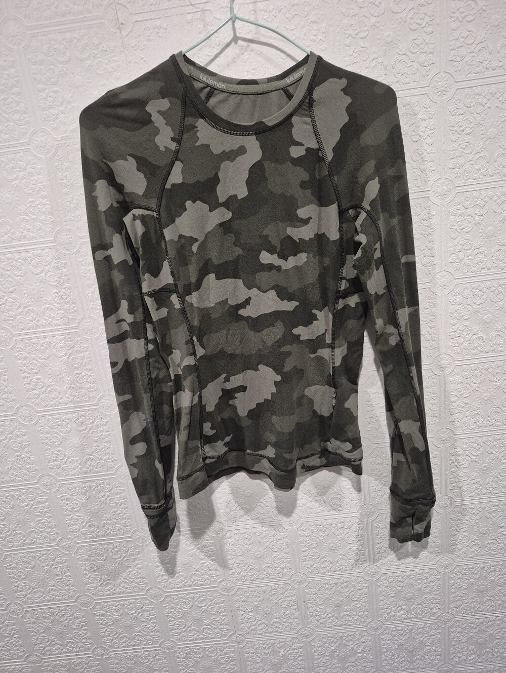 Lululemon Its Rulu Run Long Sleeve Shirt Camo